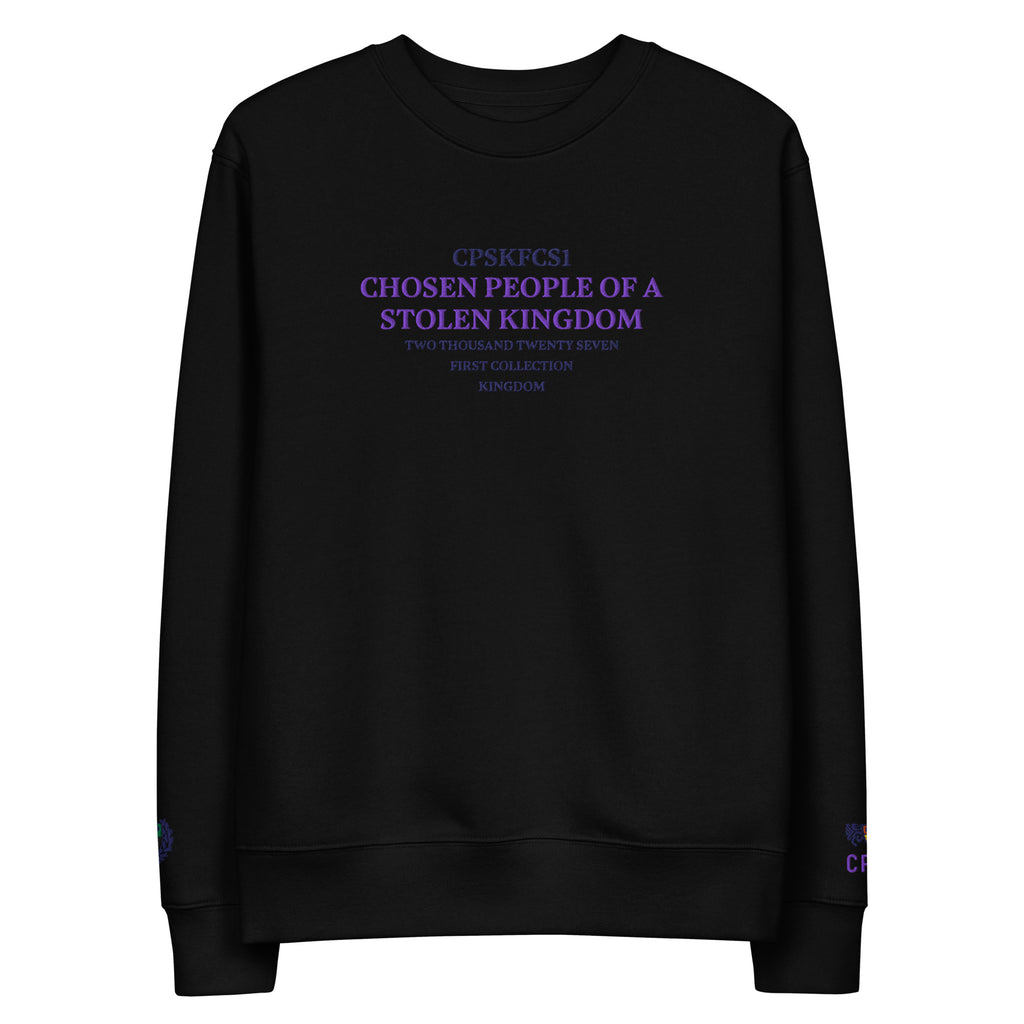 My Ivy League, Embroidered, Unisex ECO Sweatshirt
