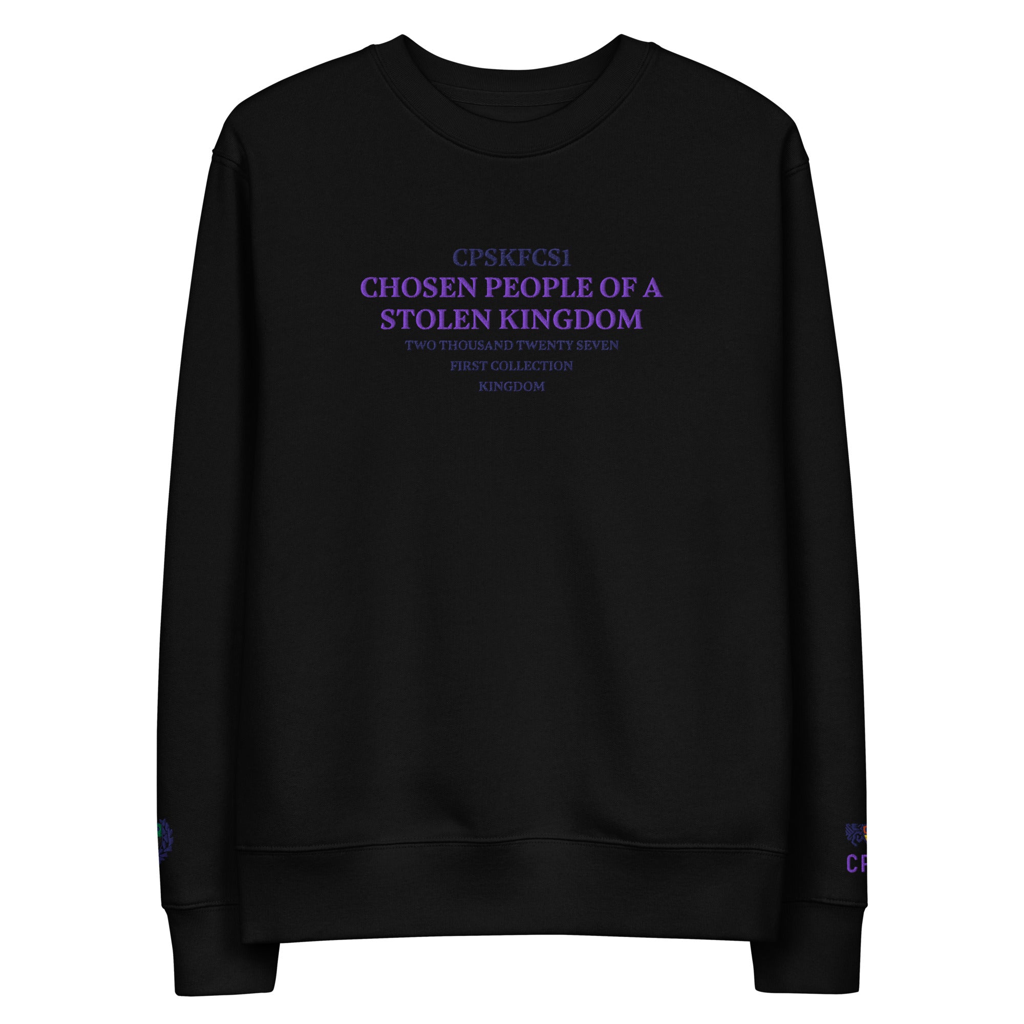 My Ivy League, Embroidered, Unisex ECO Sweatshirt