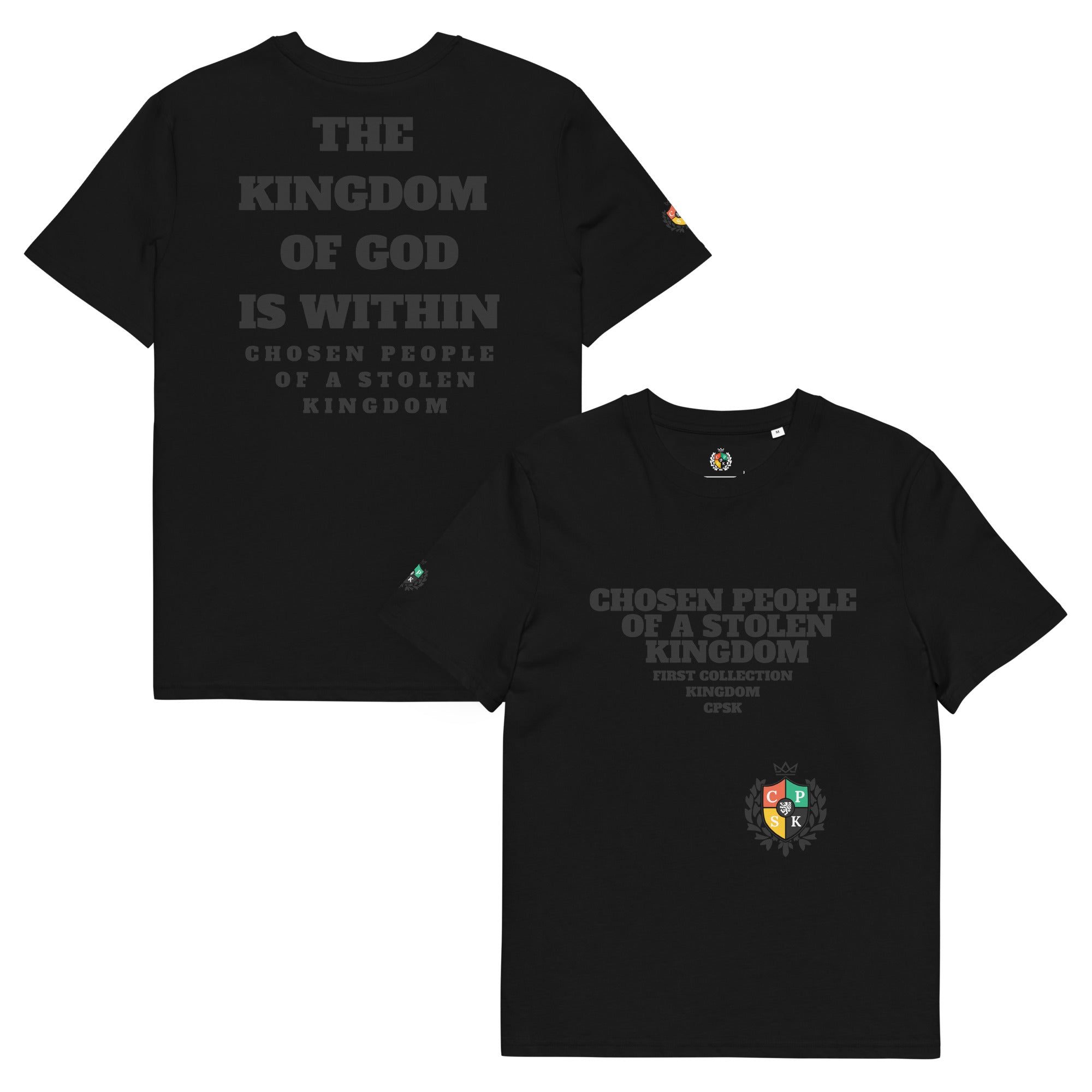 The Kingdom Of God Is Within Unisex Organic Cotton Creator 2.0 T-Shirt