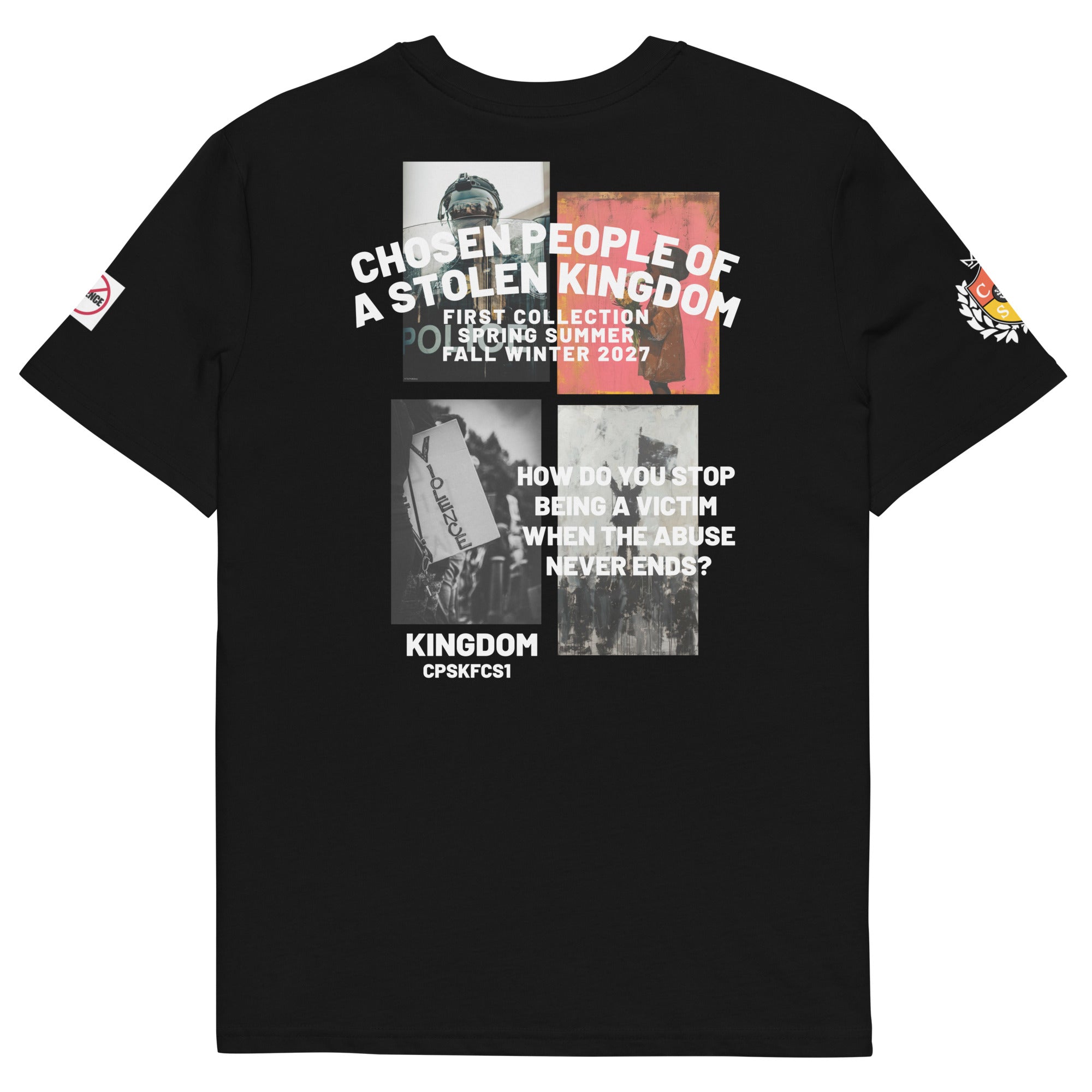 STOP Police Violence Unisex Organic Cotton Creator 2.0 T-Shirt