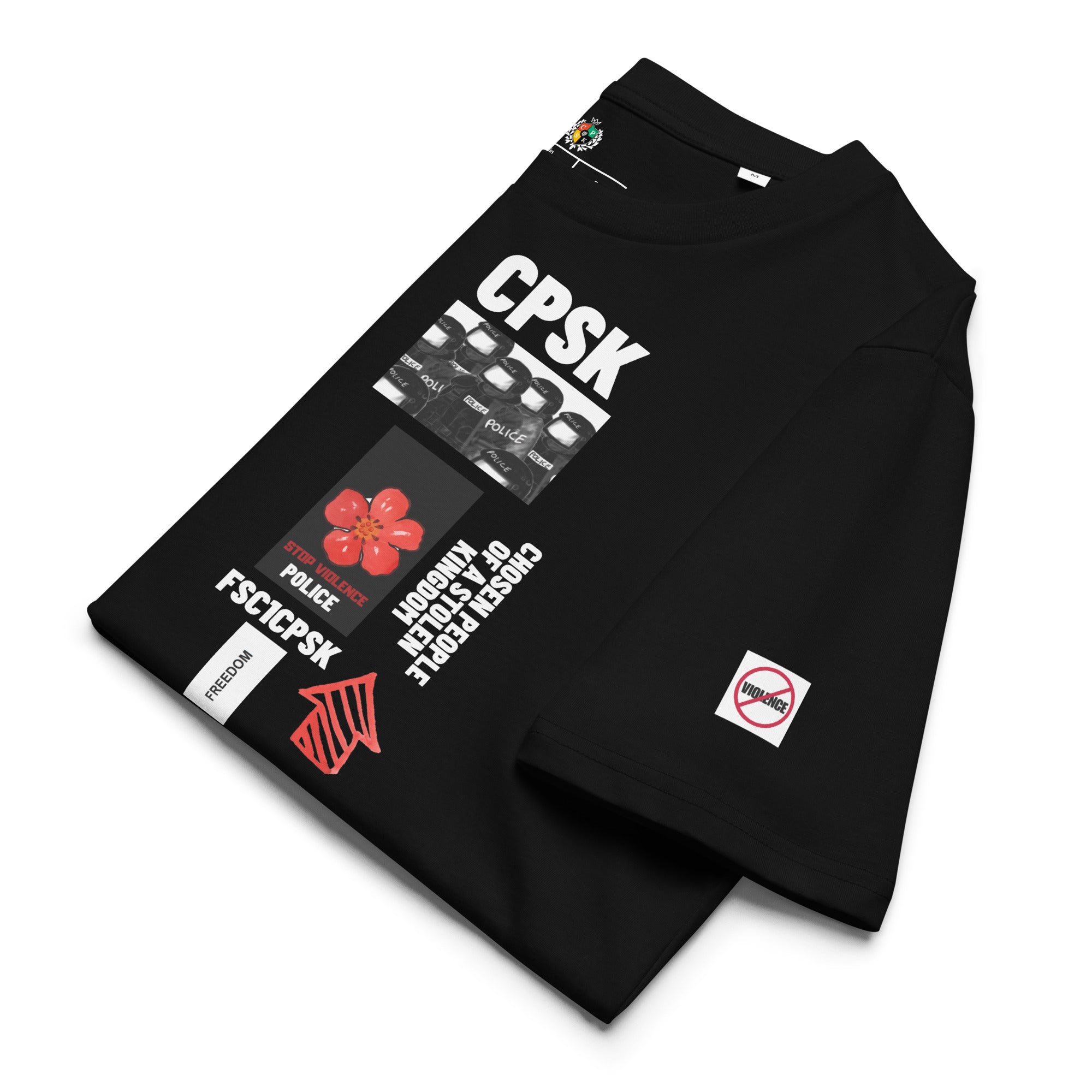 STOP Police Violence Unisex Organic Cotton Creator 2.0 T-Shirt